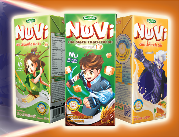 Chơi lớn ngay sau Tết, NutiMilk đầu tư khủng vào thế giới Nuvi cho trẻ em